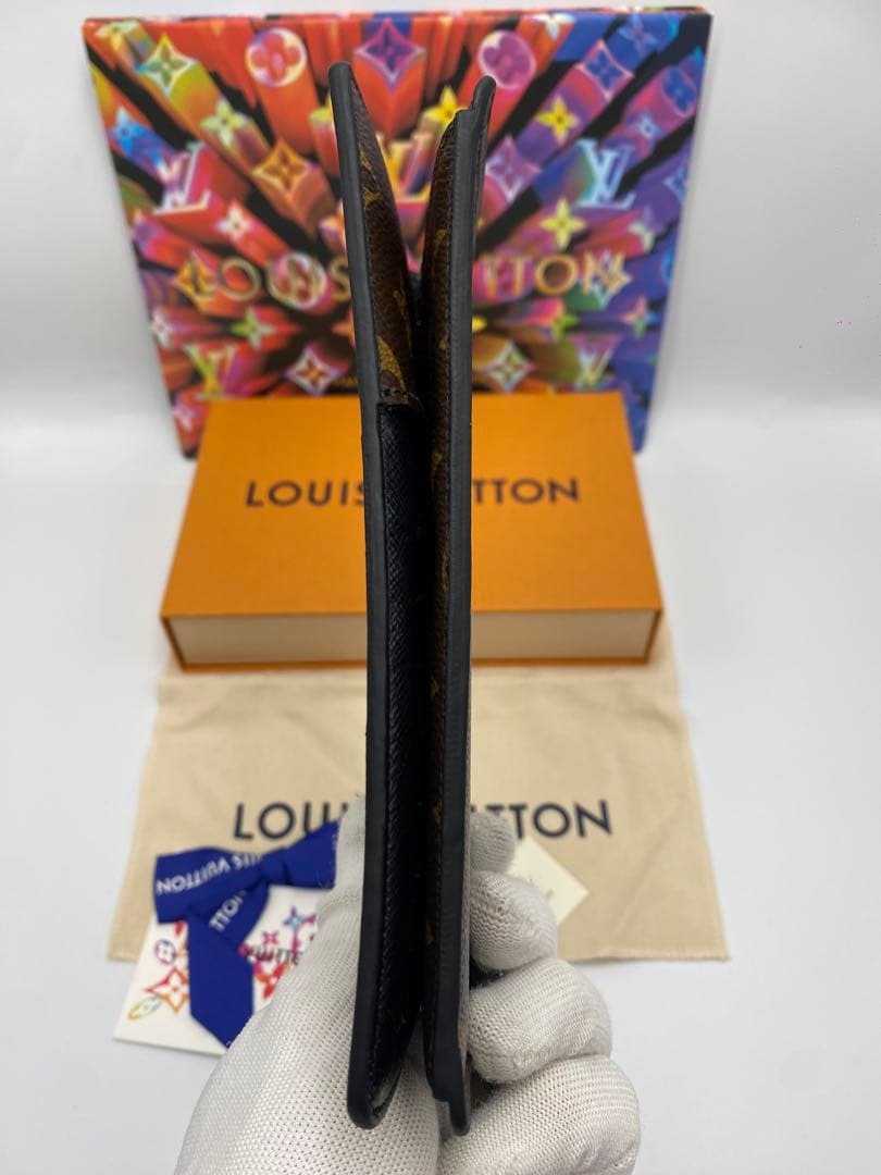 ルイヴィトン モノグラム マカサー ポルトフォイユ タノン 二つ折り 長財布