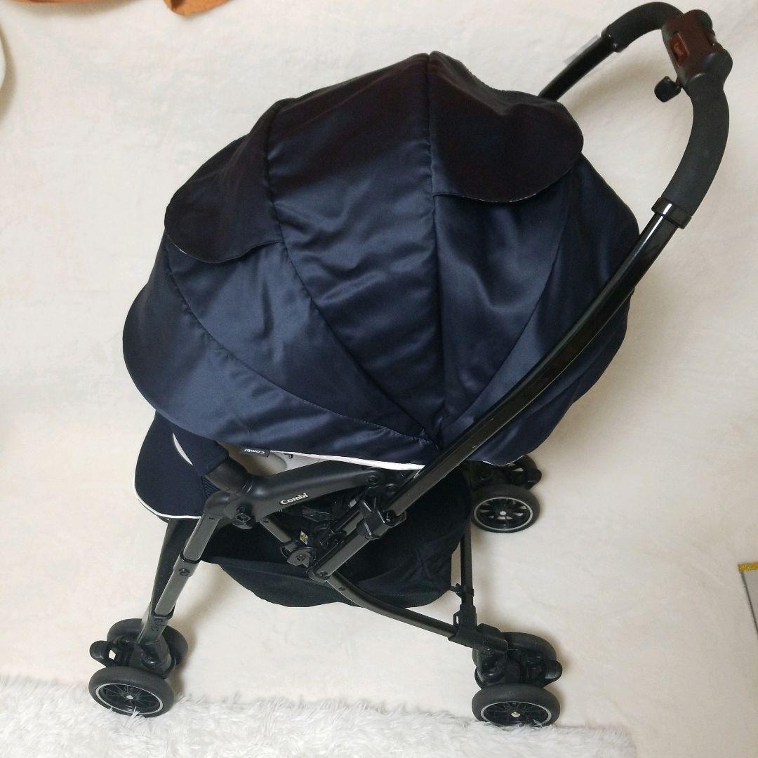 【極美品】コンビ　Combi ベビーカー　メチャカルハンディ　オート4キャス