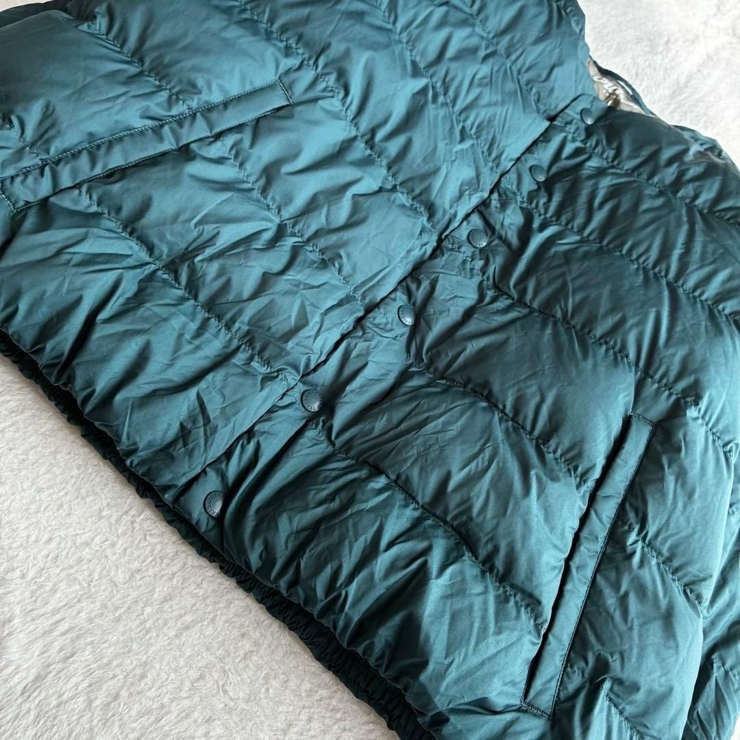 美品 オーシバル Bshop インナーダウンジャケット ショート丈 ライトダウン