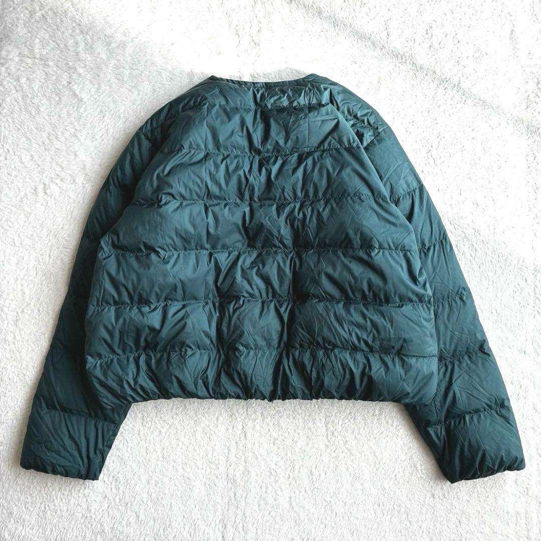 美品 オーシバル Bshop インナーダウンジャケット ショート丈 ライトダウン