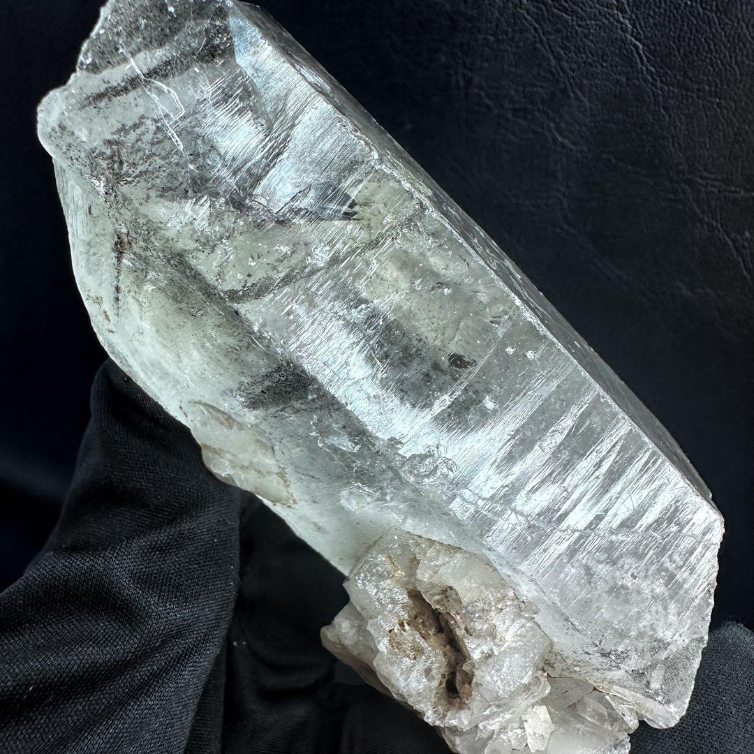 爆アレ❗️虹☆ブラックガーデンクォーツポイント ヒマラヤ水晶共生超パワーA1232