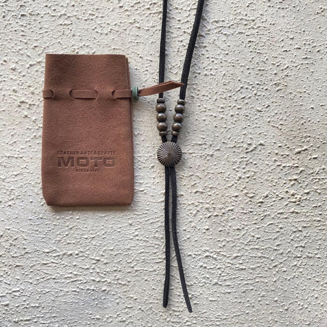 LEATHER & SILVER MOTO レザー×シルバー925 ネックレス