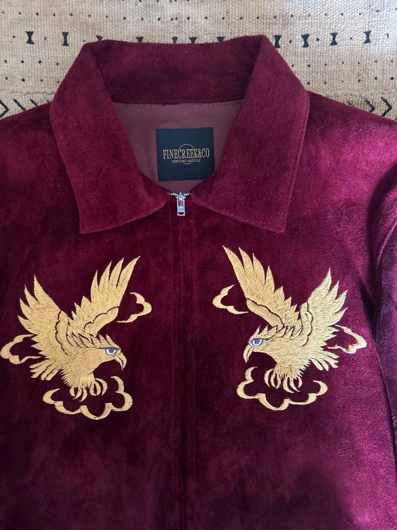 FINE CREEK&CO レザースカジャケット\"ノーフォーク\"