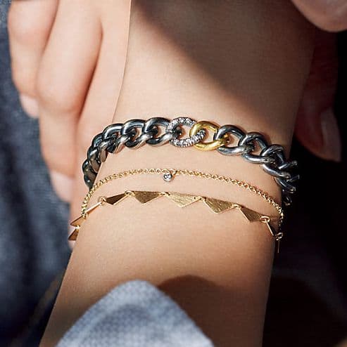 hum 廃盤品 kumo 一粒ダイヤ　ブレスレット ダイヤモンド　美品