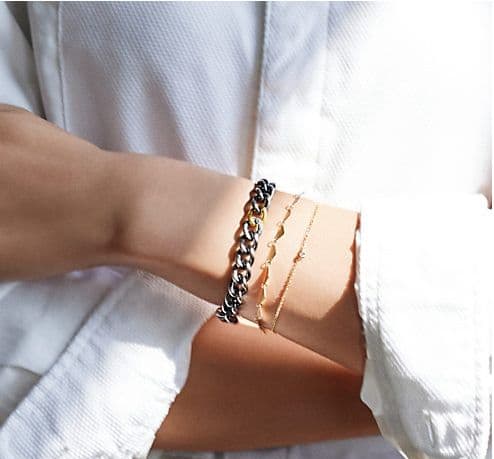 hum 廃盤品 kumo 一粒ダイヤ　ブレスレット ダイヤモンド　美品