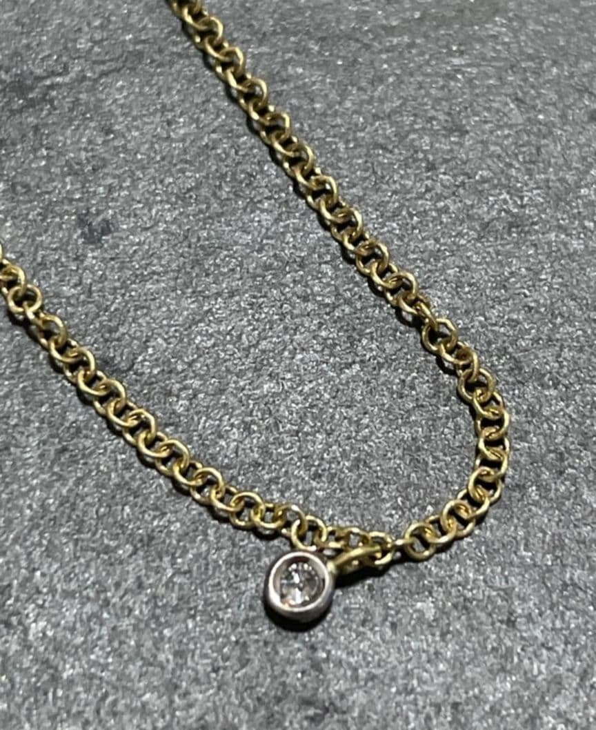 hum 廃盤品 kumo 一粒ダイヤ　ブレスレット ダイヤモンド　美品