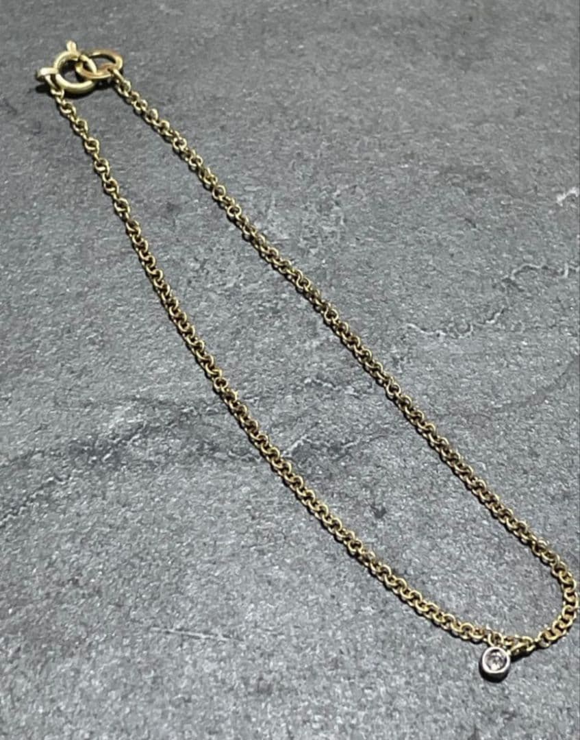 hum 廃盤品 kumo 一粒ダイヤ　ブレスレット ダイヤモンド　美品