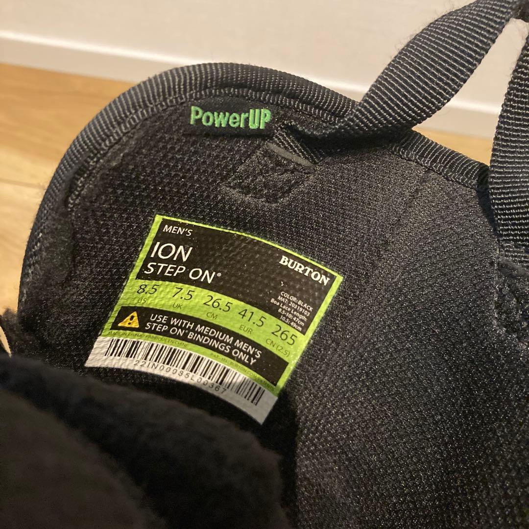 週末限定値下げ BURTON ION STEP ON WIDE 26.5cm