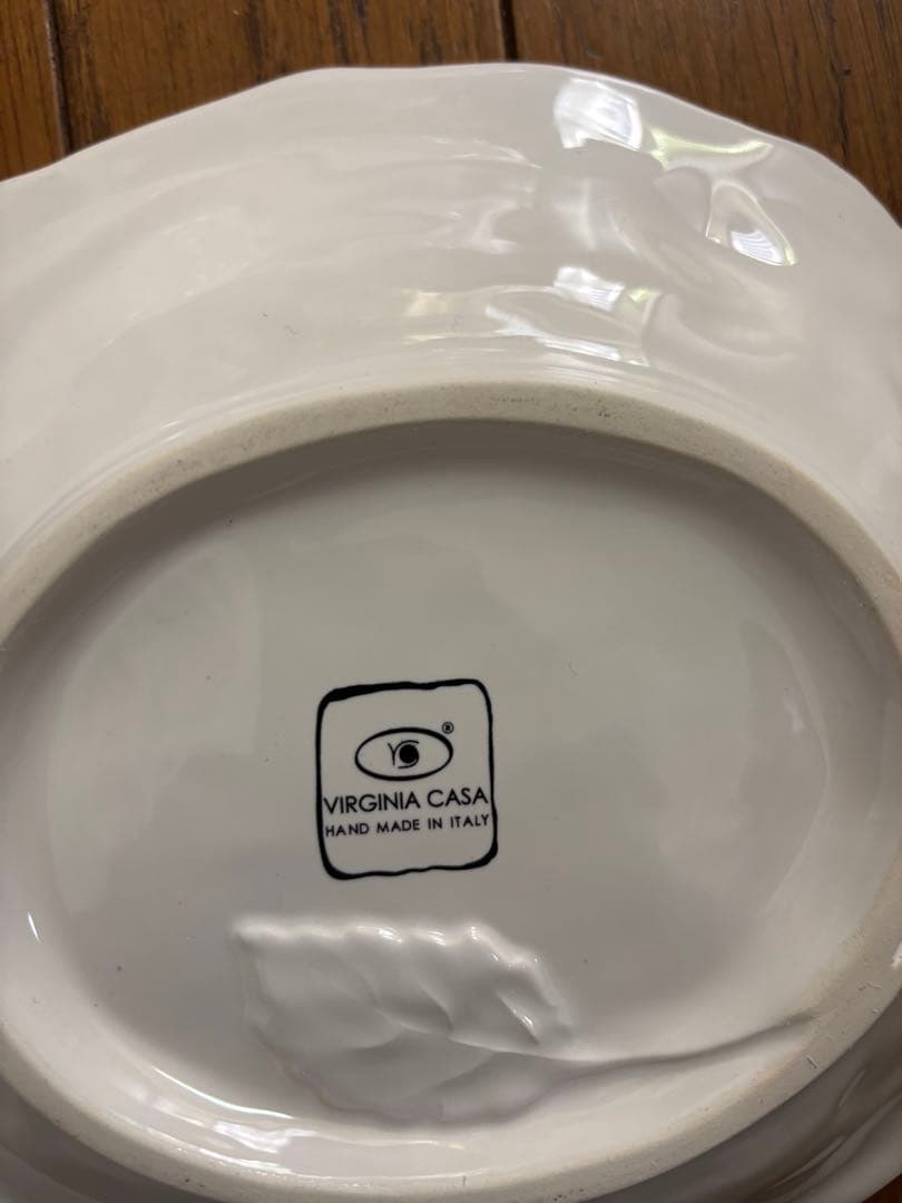 VIRGINIA CASA パスタ　カレー等　深皿5枚セット　未使用保存品