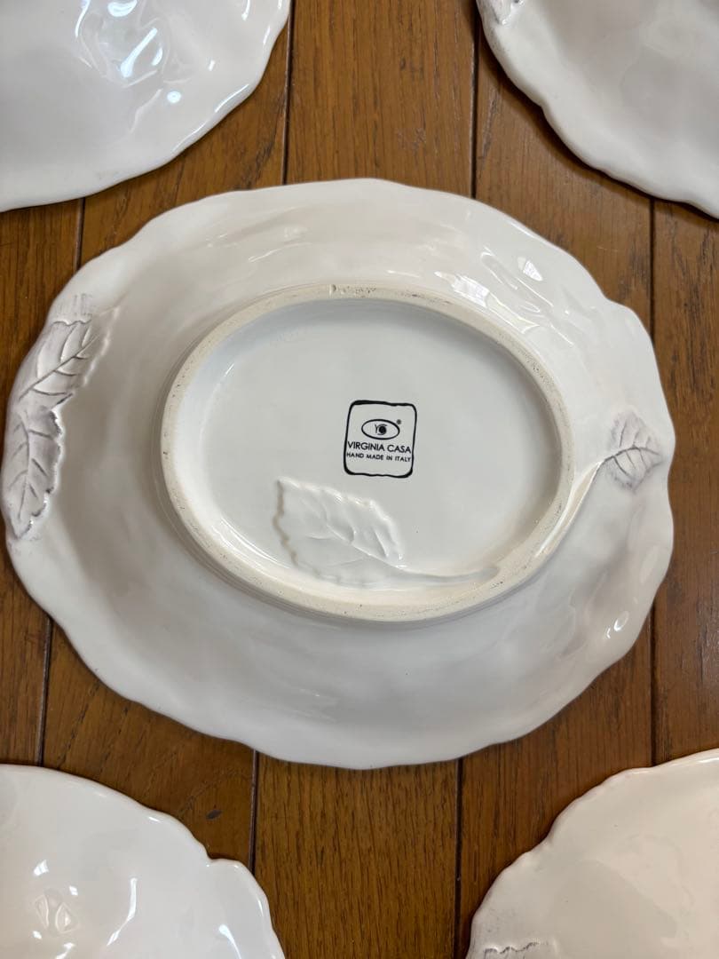 VIRGINIA CASA パスタ　カレー等　深皿5枚セット　未使用保存品