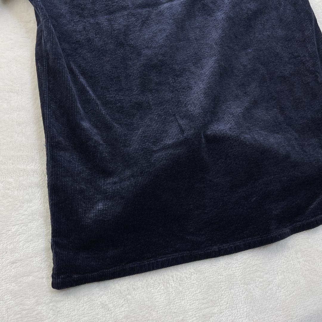 Salvatore Piccolo　コーデュロイシャツ　ネイビー