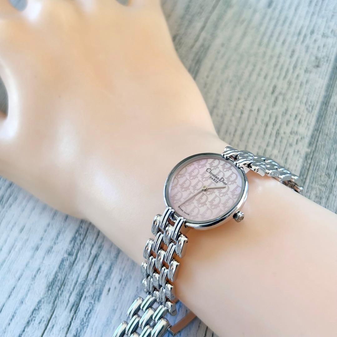 【希少】Christian Dior ディオール 腕時計 ピンク バギラ