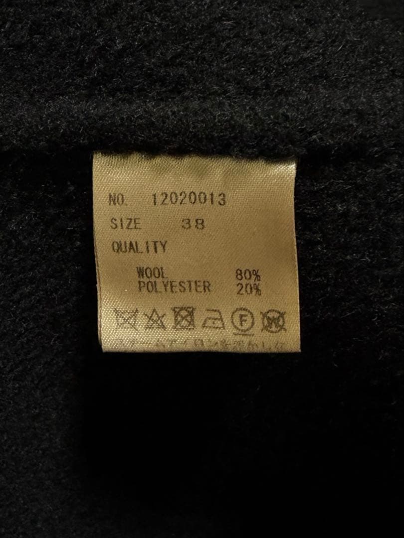 【todayful 】wool over Codeウールオーバーコート 38