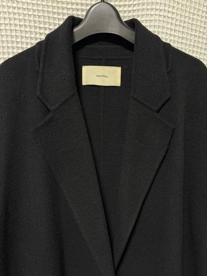 【todayful 】wool over Codeウールオーバーコート 38
