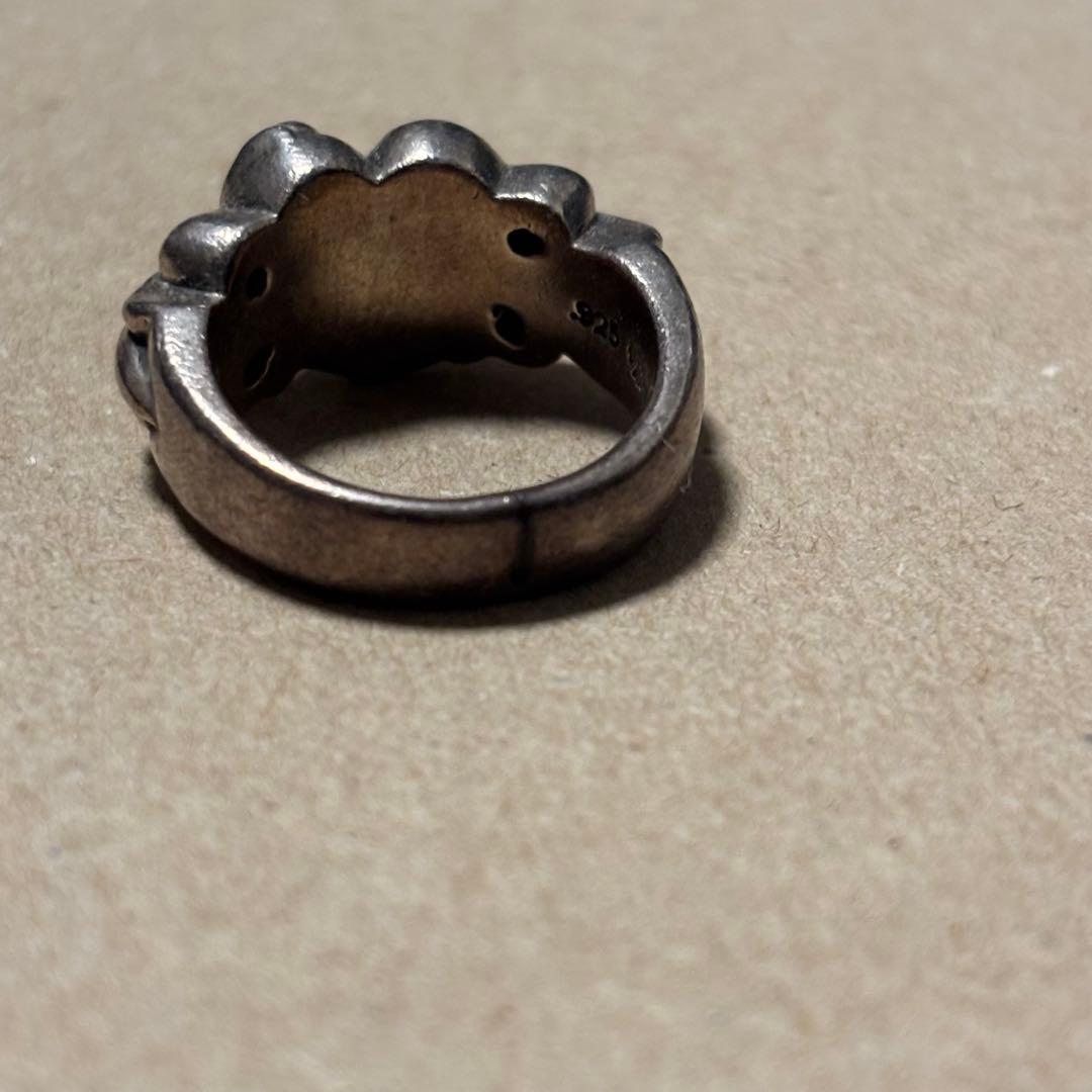 CHROME HEARTS FLRL CRS HRT フローラルハート リング