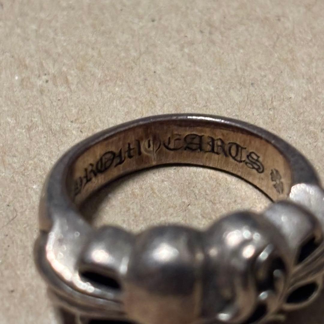 CHROME HEARTS FLRL CRS HRT フローラルハート リング