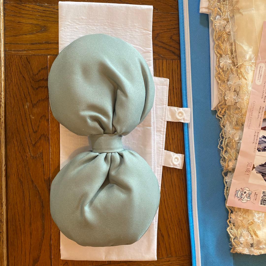 キャサリンコテージ　花刺繍チュールレース袴セット 肌着&髪飾り付