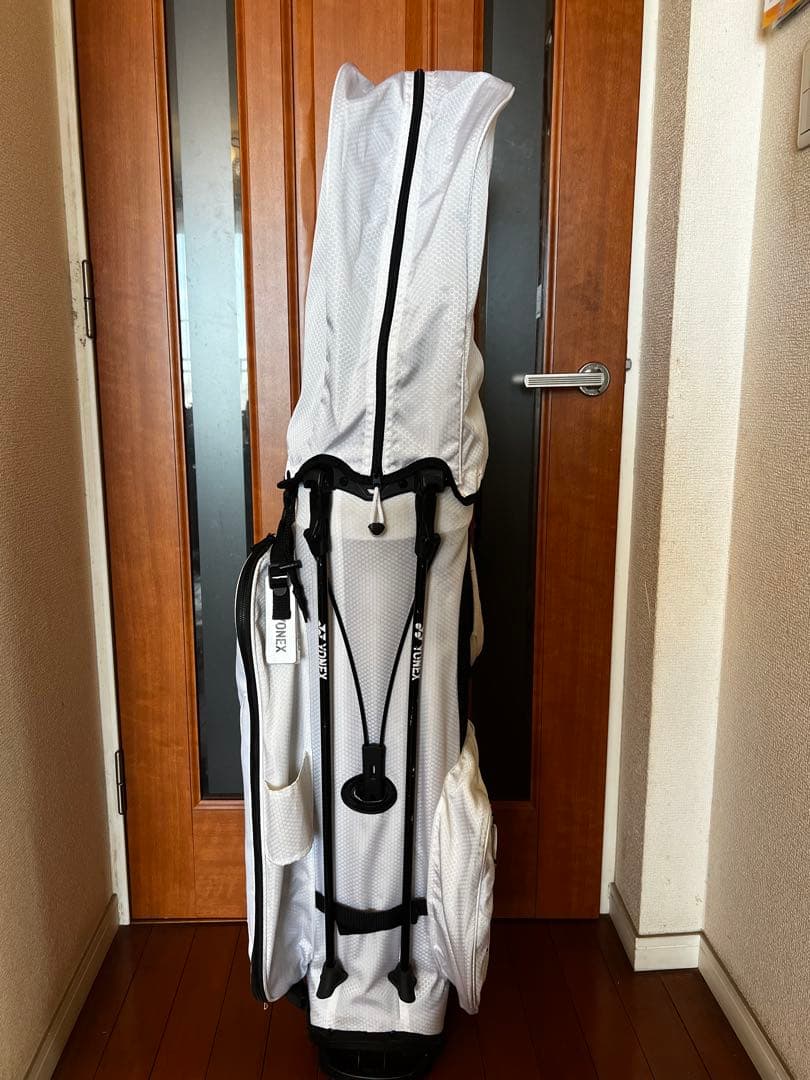 YONEX キャディバッグ スタンド付き ゴルフ ホワイト