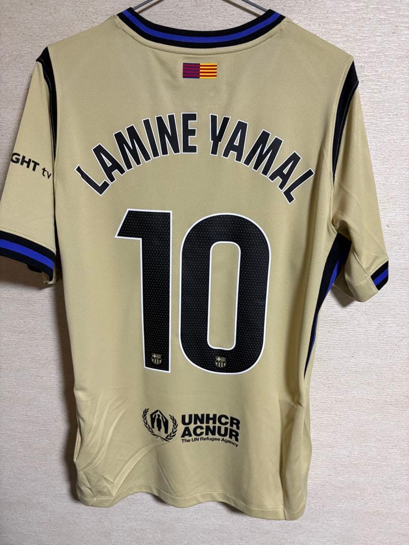 バルセロナ25/26 アウェー　ヤマル　レプリカ　インポートM