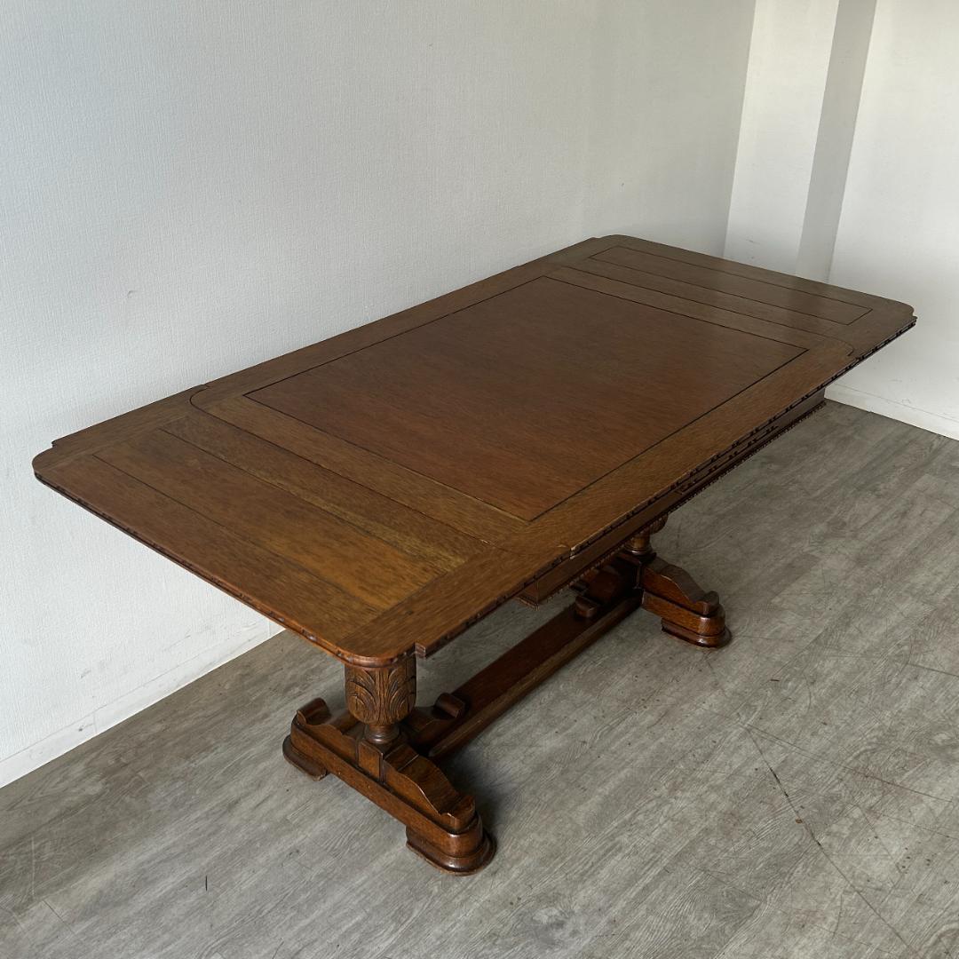 イギリス アンティーク家具 ドローリーフテーブル 1930年頃 933A