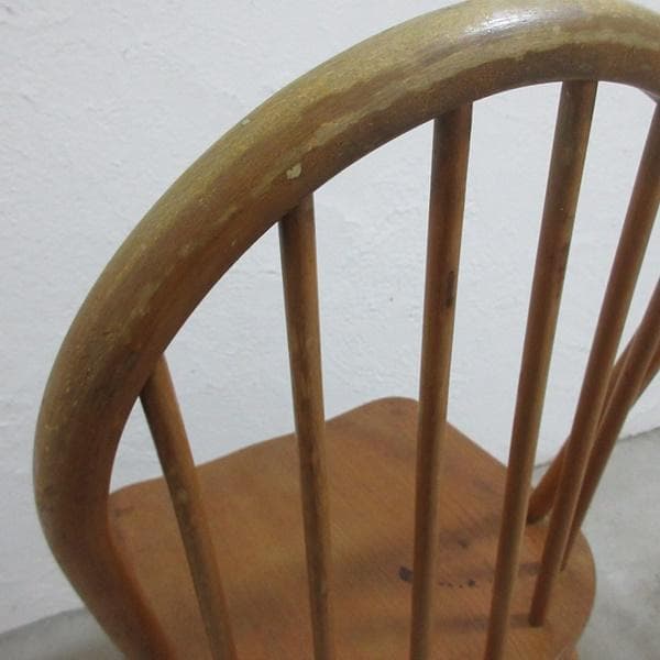 イギリス ビンテージ 家具 Ercol チェア フープバック 英国 4724e