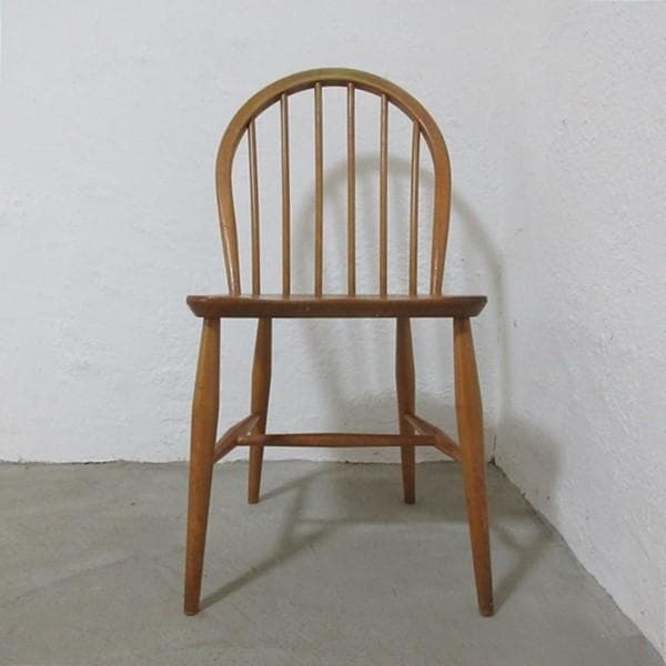 イギリス ビンテージ 家具 Ercol チェア フープバック 英国 4724e