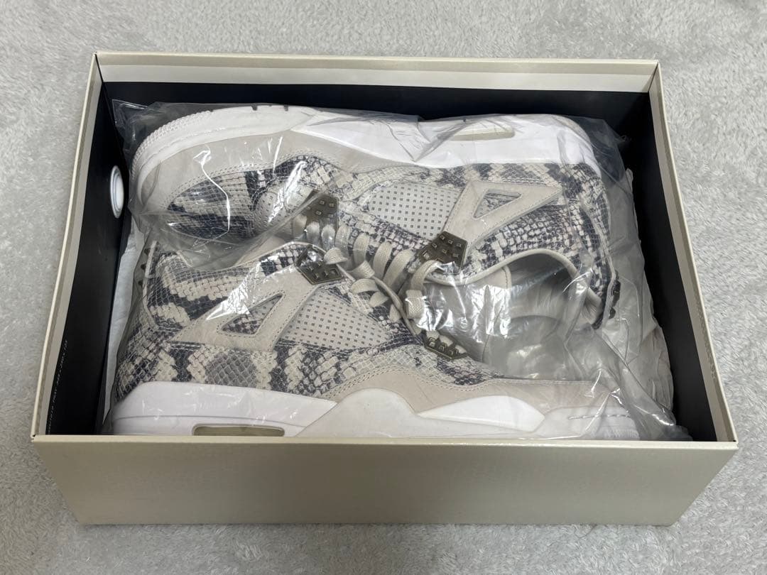 靴 NIKE AIR JORDAN 4 RETRO SNAKESKIN 28cm