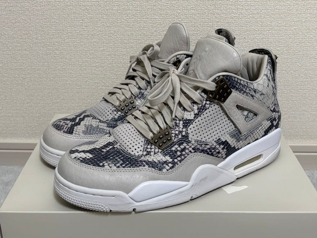 靴 NIKE AIR JORDAN 4 RETRO SNAKESKIN 28cm