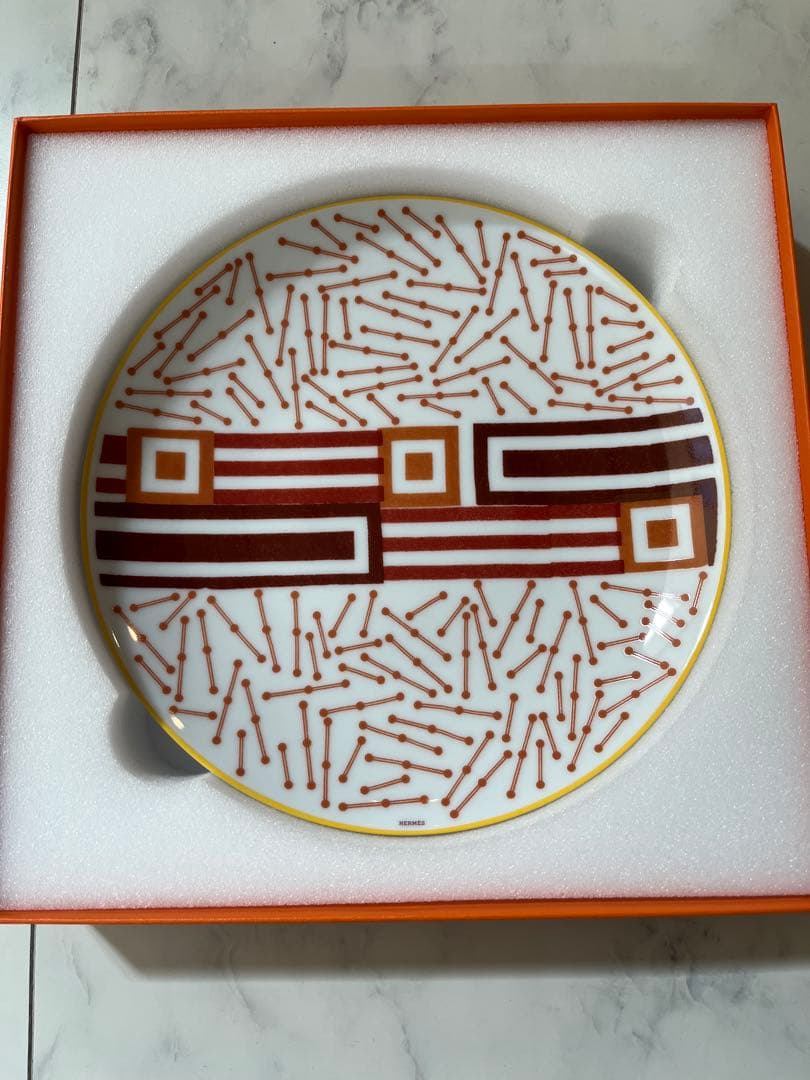 【♪2枚セット】エルメス HERMESイポモビル　デザートプレート⭐︎公式正規品