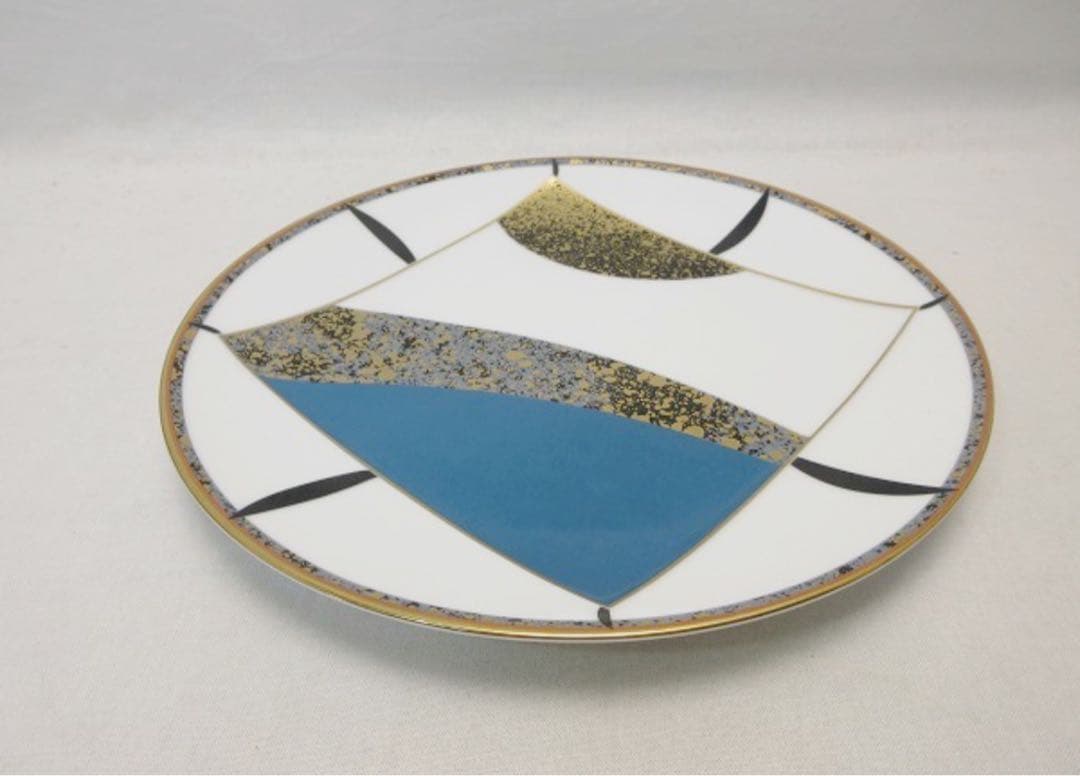 希少 洋食器 Noritake ノリタケ 金彩色絵 大皿6枚 中皿6枚 丸皿