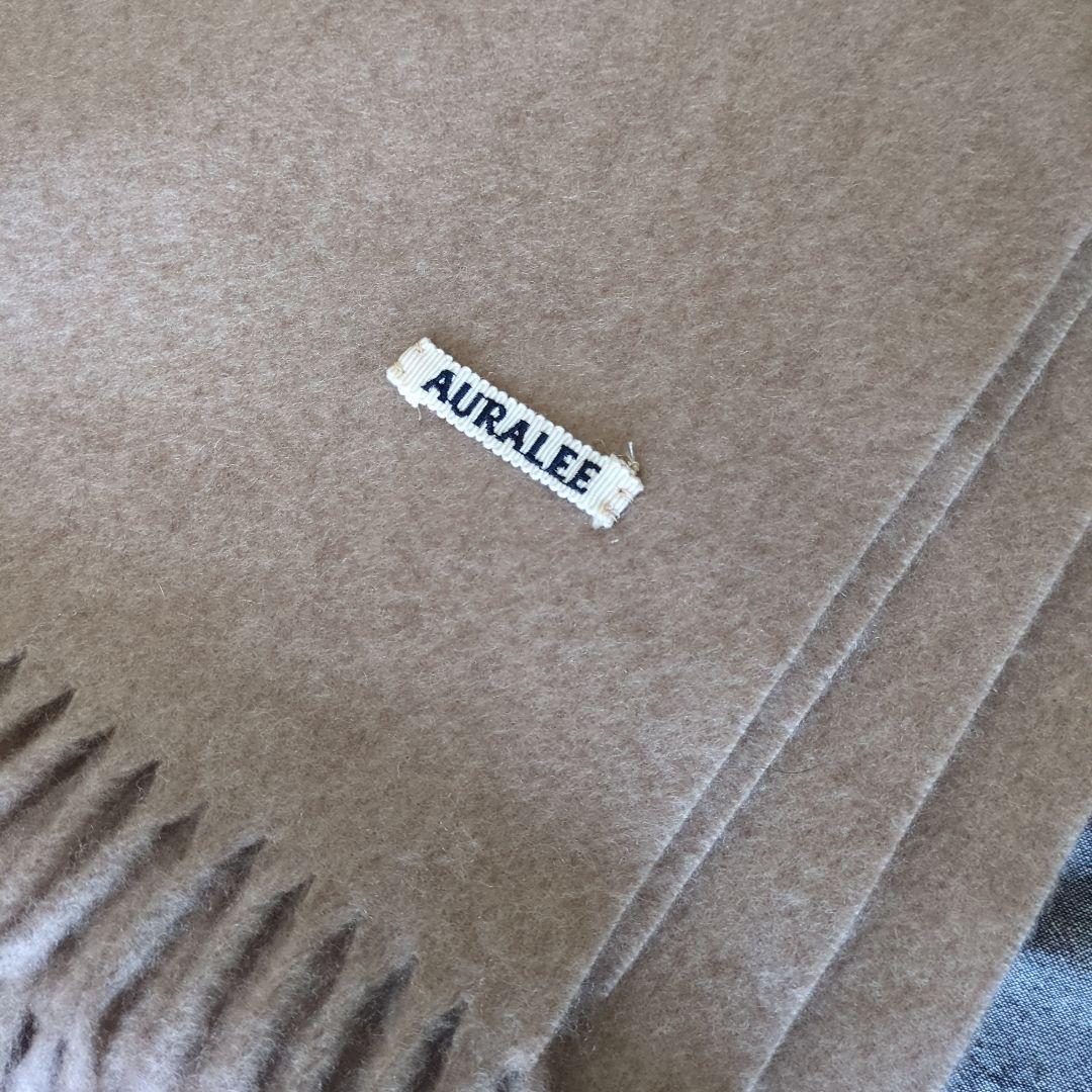 AURALEE カシミヤ100%ストール ベージュ