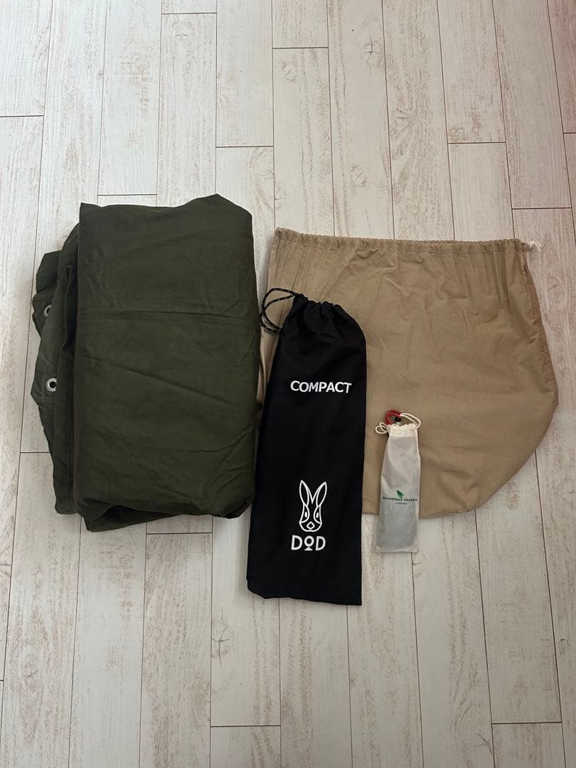 ポーランド軍幕　サイズ1. 2枚