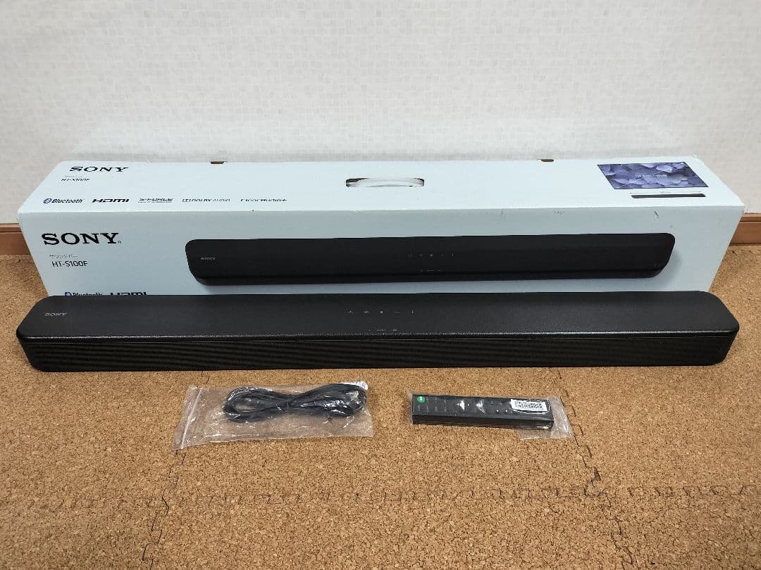 ○ SONY サウンドバー スピーカーHT-S100F 2024年製