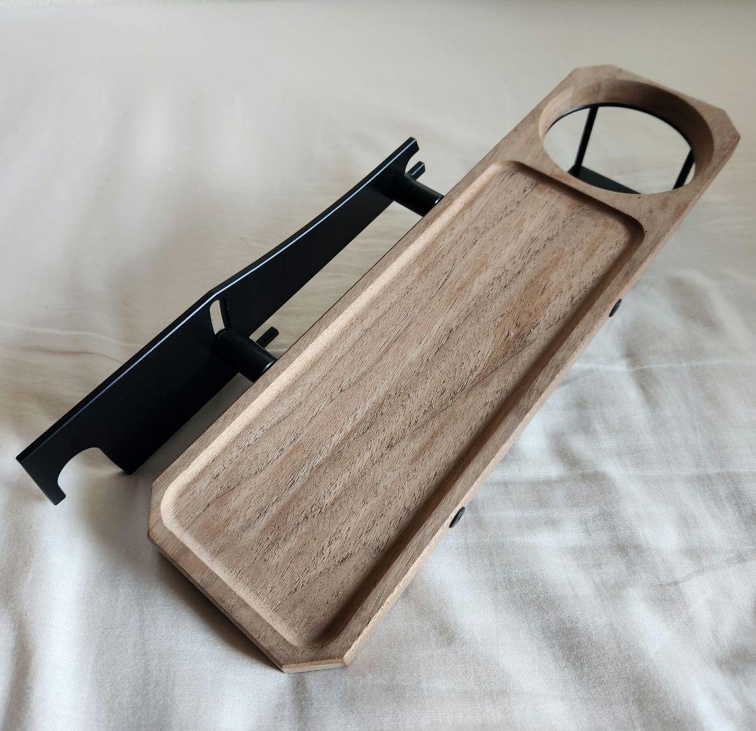 INAVANCE ONES TABLE ウォールナット・アルマイト黒