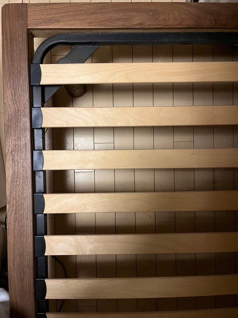 無印良品 オーク材シングルベッドフレーム