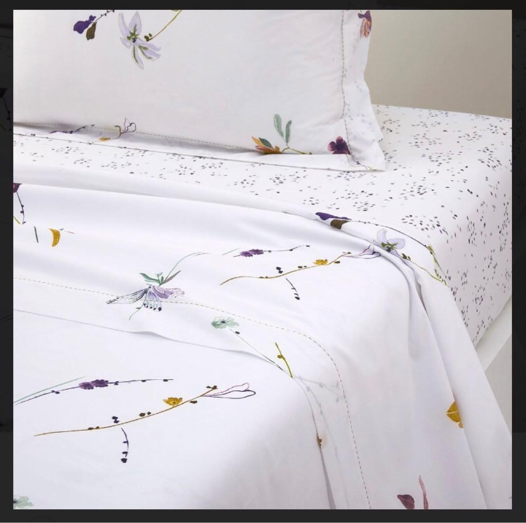 Yves Delorme アッパーシーツ Saïto　シングル