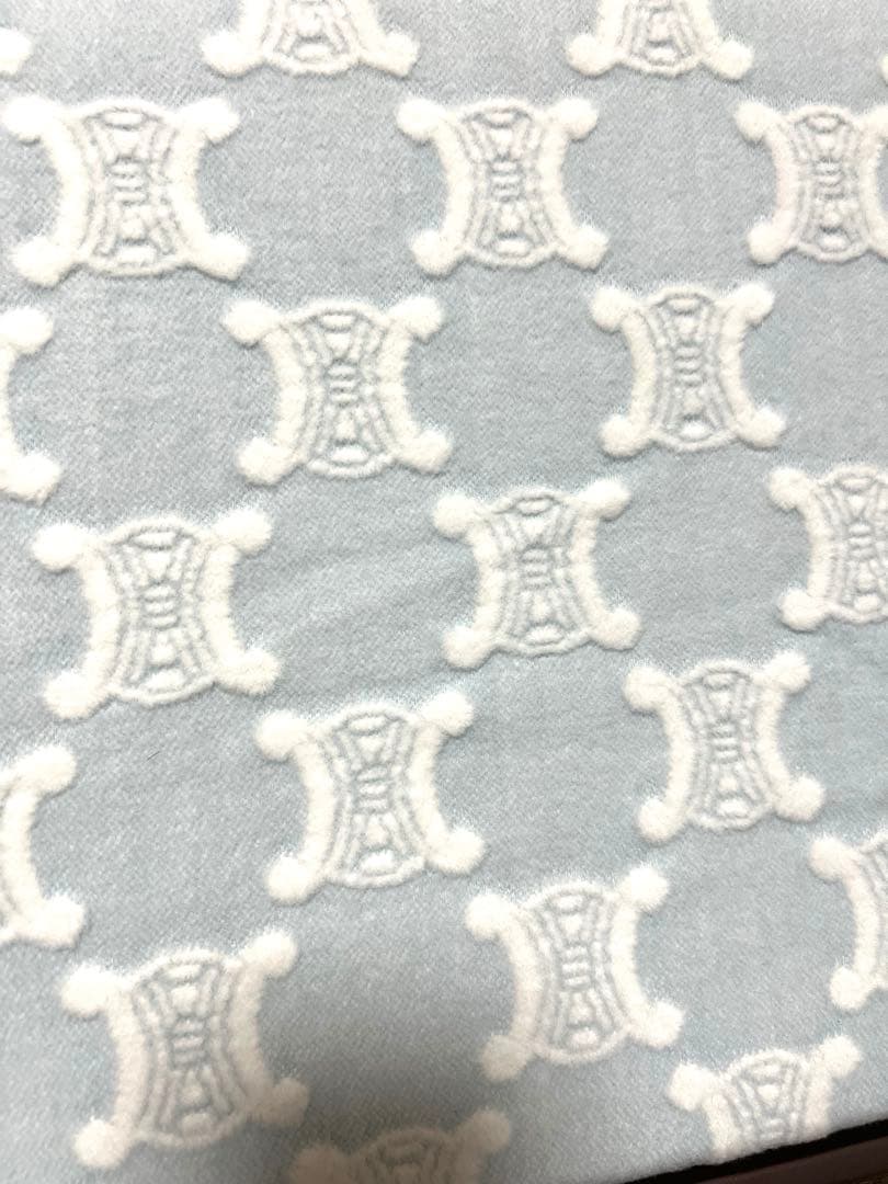 【即購入OK】セリーヌ マカダム 綿毛布 140×200cm