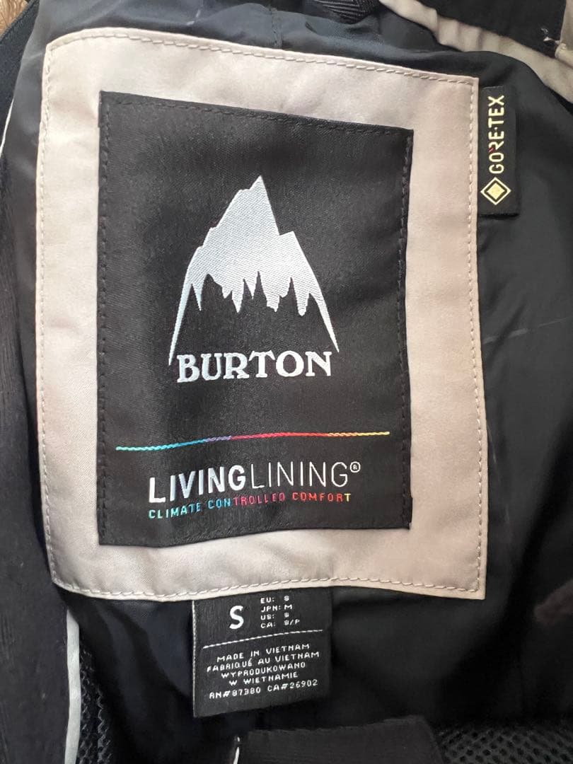 なかじ BURTON GORE-TEX バンシー ジャケット パンツ S