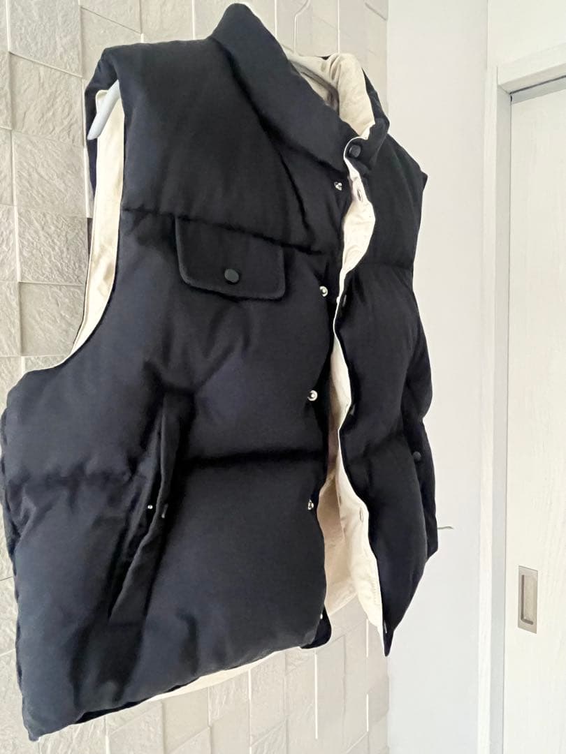 CANAL JEAN リバーシブルコンパクトダウンベスト