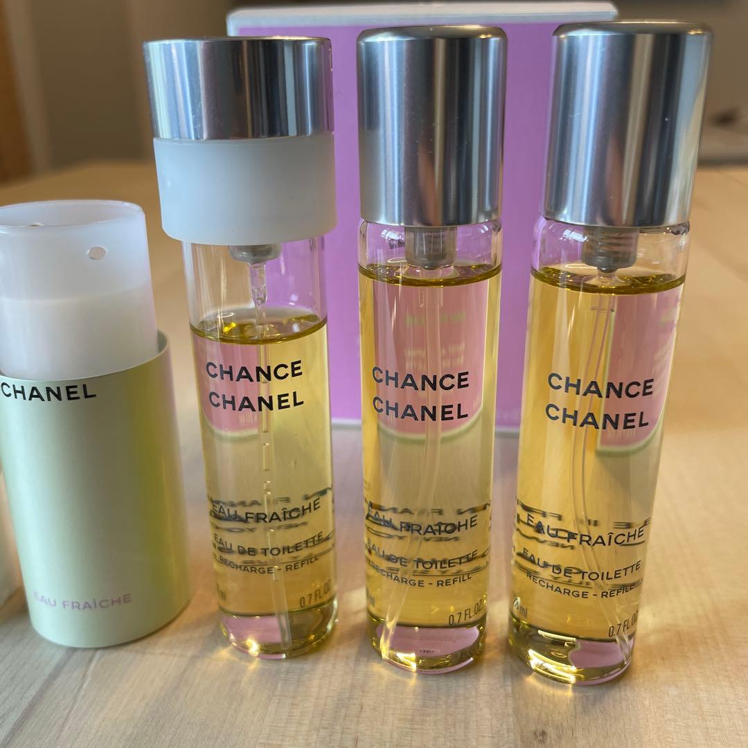 ケース難ありリフィルのみ　CHANEL CHANCE オーフレッシュ　ツイスト