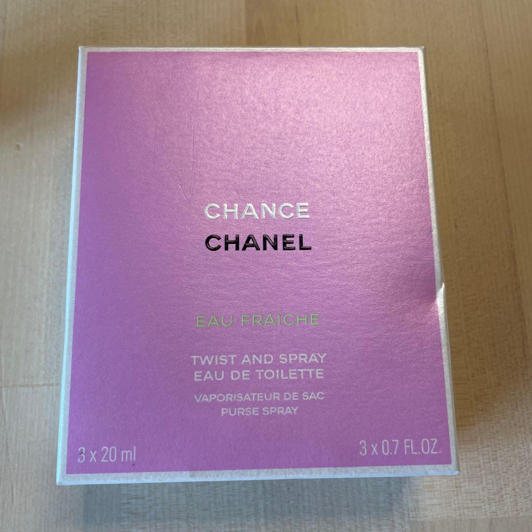 ケース難ありリフィルのみ　CHANEL CHANCE オーフレッシュ　ツイスト
