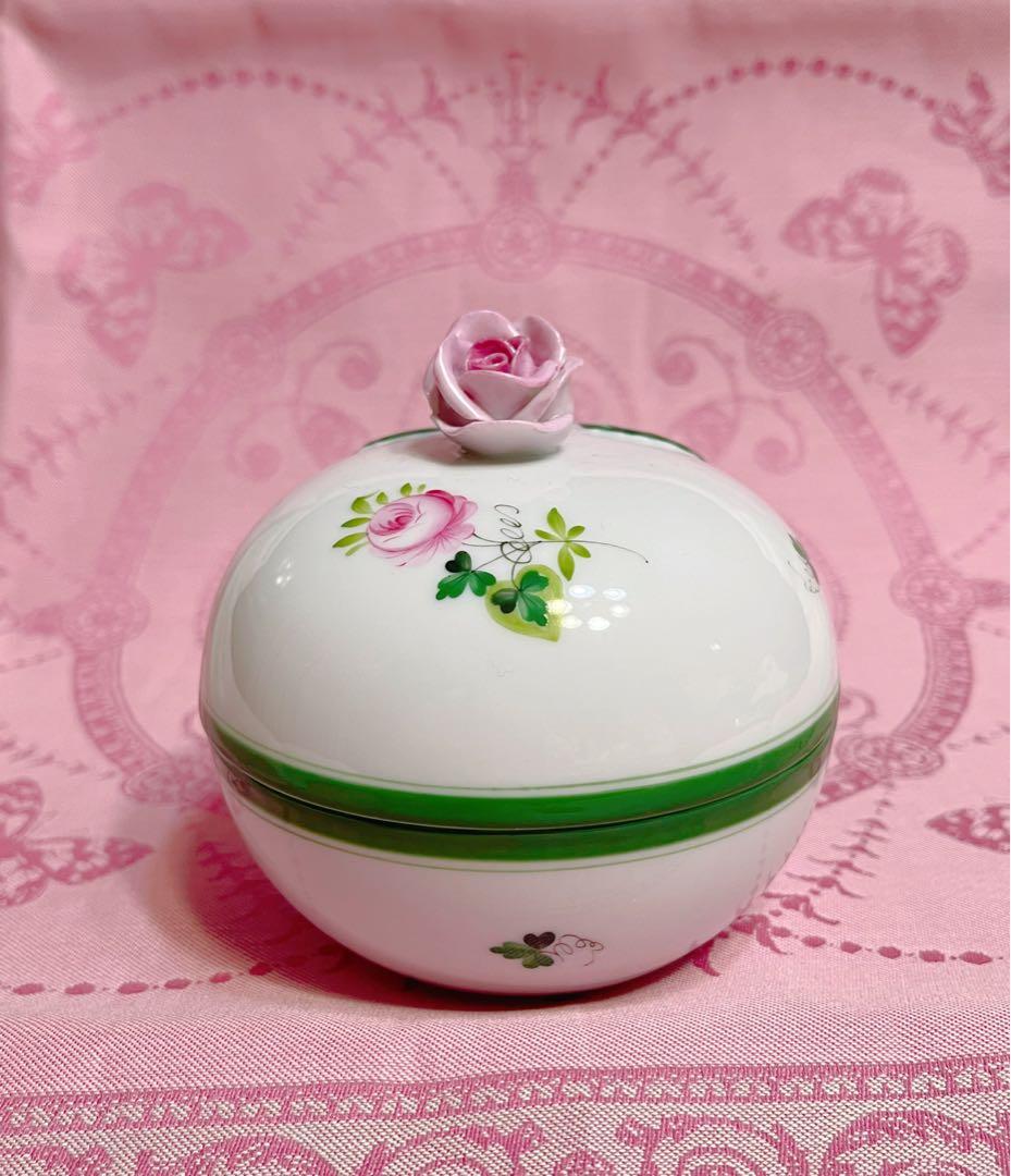 ヘレンド　ウィーンのバラ　マルボンボンバラ