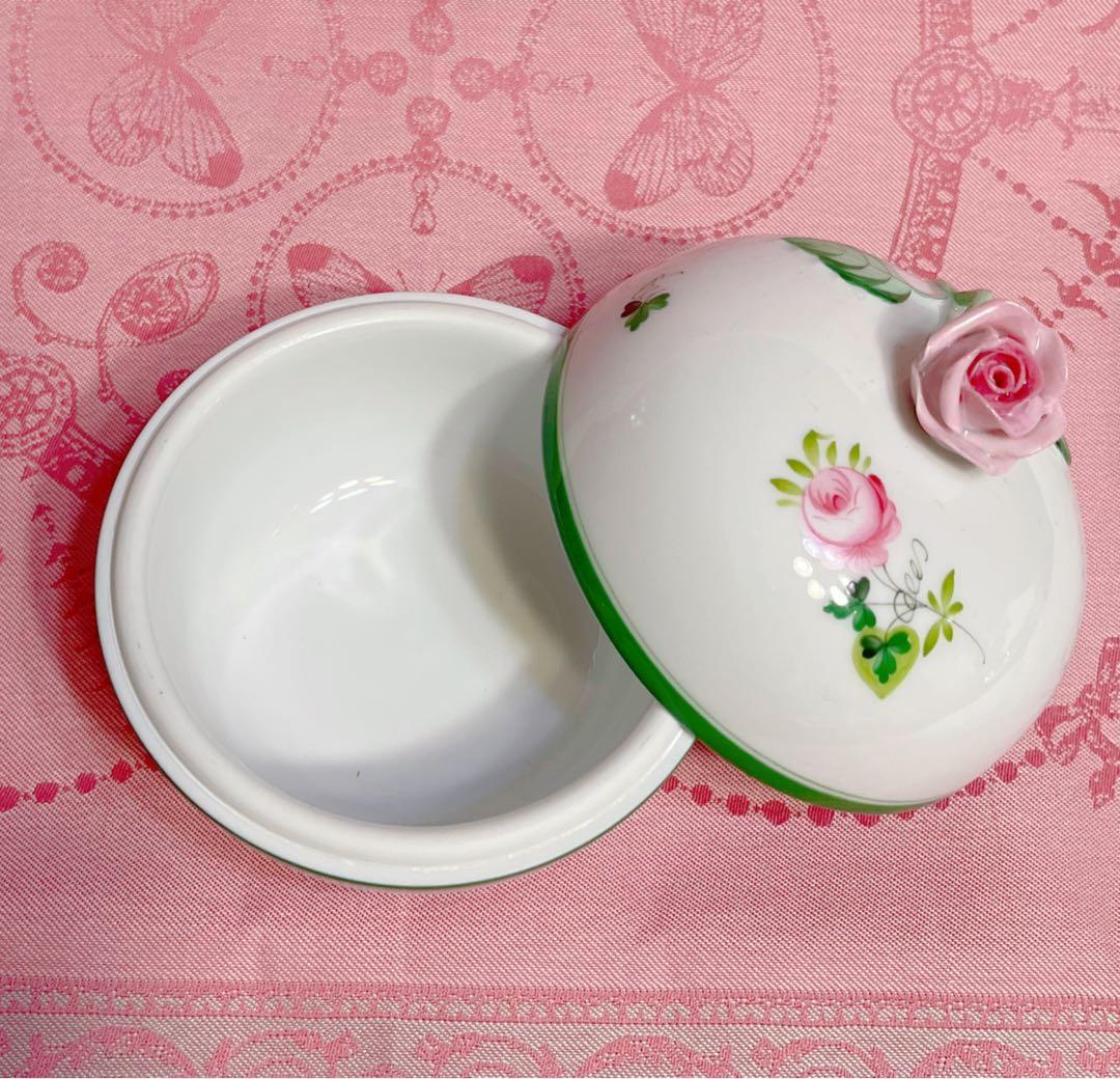 ヘレンド　ウィーンのバラ　マルボンボンバラ