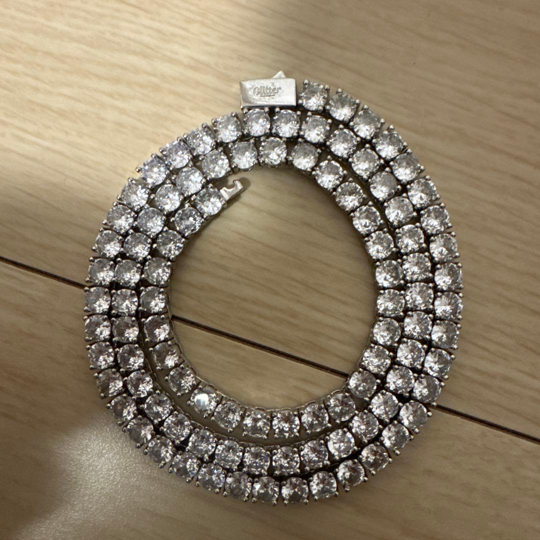 Glitter クリスタルネックレス