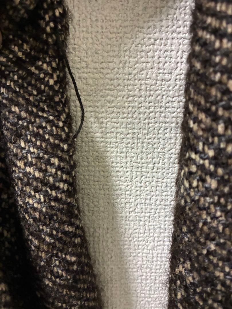 マックスマーラ　コート　ツィード　ファー（ミンク）　サイズ 38 MaxMara