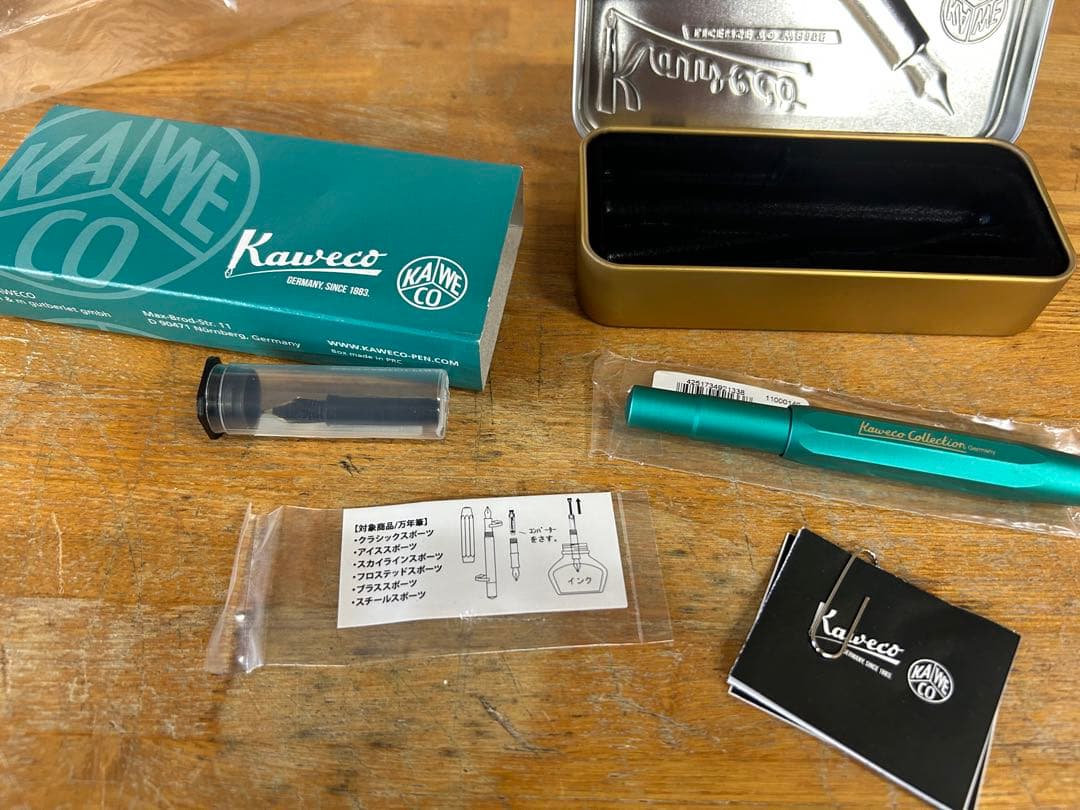 Kaweco Collection 万年筆　ペン先F（付属でMF）