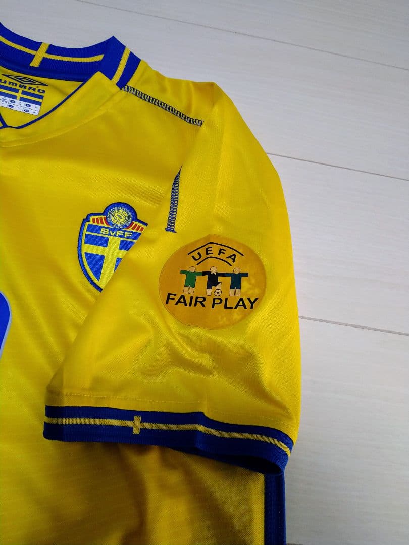 スウェーデン代表ユニフォーム イブラヒモビッチ Umbro正規品 新品 2004