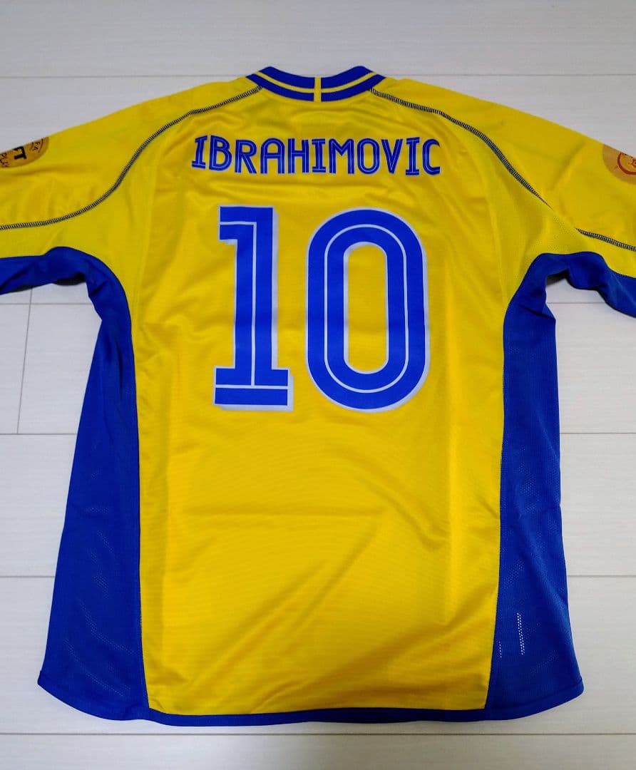 スウェーデン代表ユニフォーム イブラヒモビッチ Umbro正規品 新品 2004