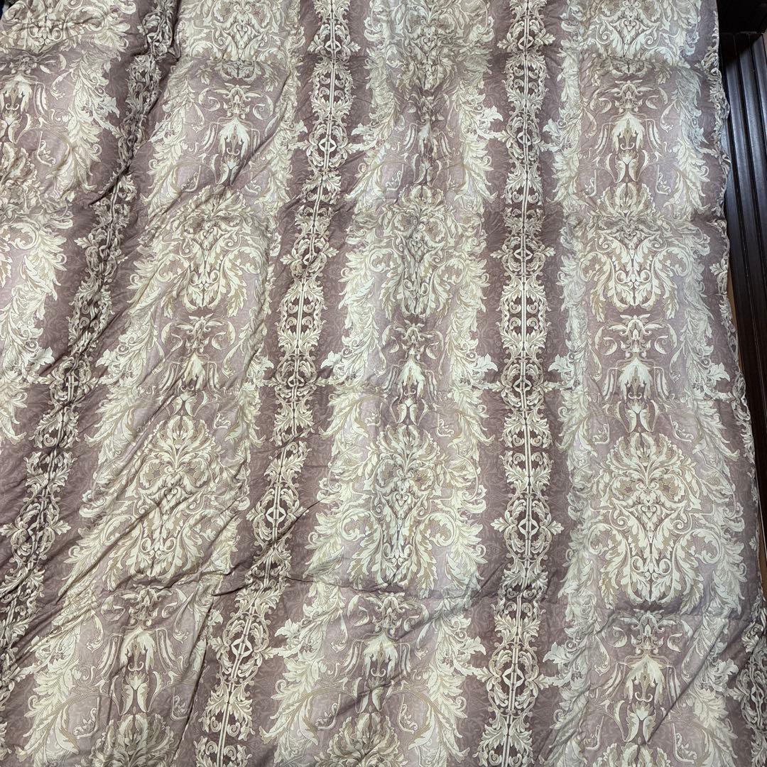 ちえ様値下げ依頼　羽毛布団　掛け布団　ダブル　ポーランド産　ホワイトマザーグース