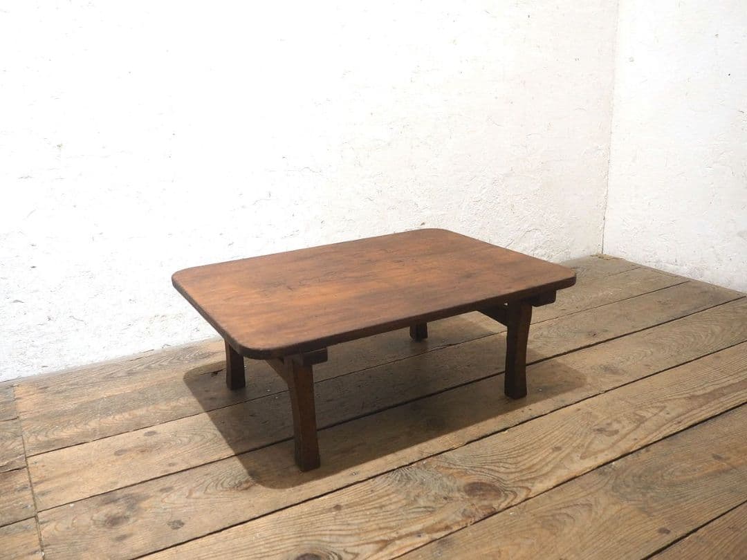 1300　昭和レトロなちゃぶ台　ローテーブル　展示台　古家具　座卓　文机　デスク